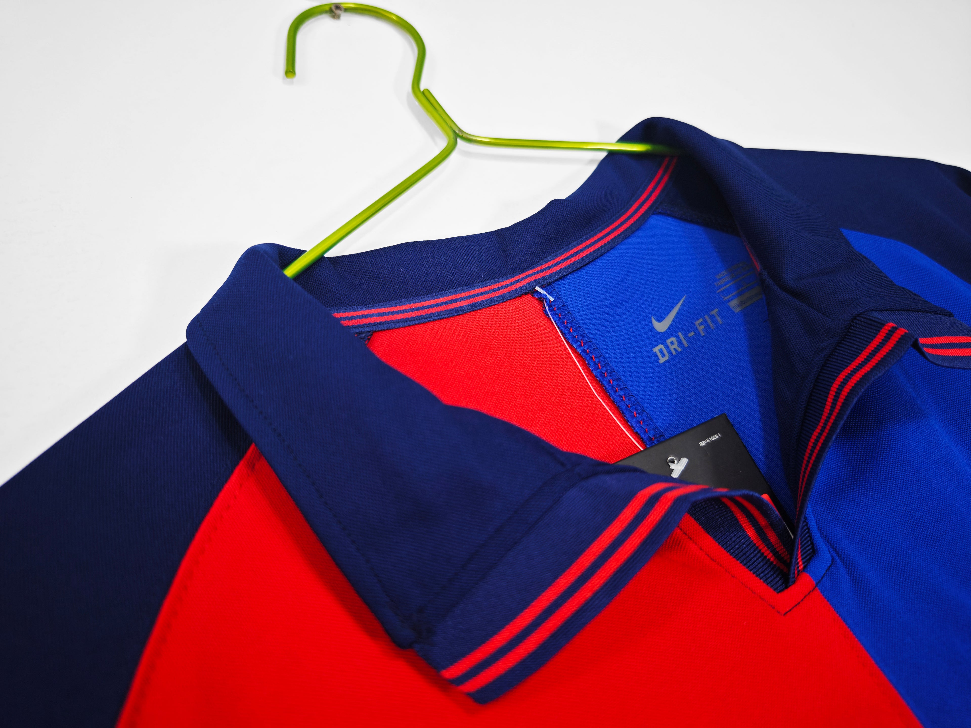 1999-00 FC Barcelona Centenary (Player Issue V-Neck Variant): The Match-Spec Grail