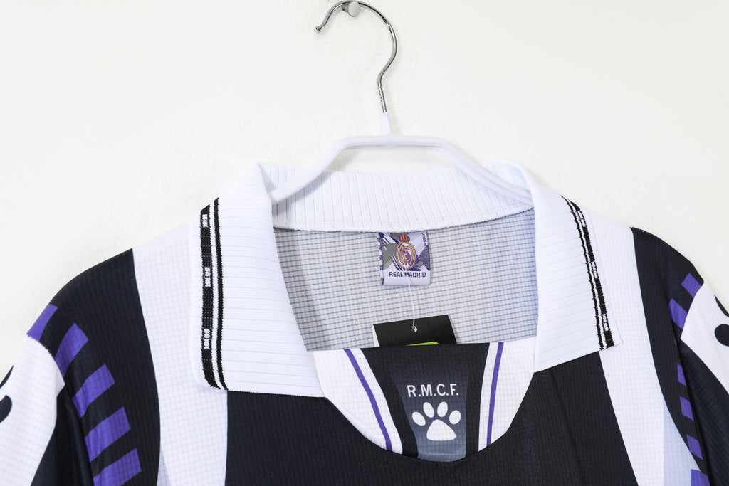 1996-97 Real Madrid Away: The Kelme "Paw Print" Icon