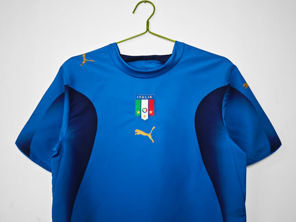 2006 Italy Home World Cup Retro Football Jersey