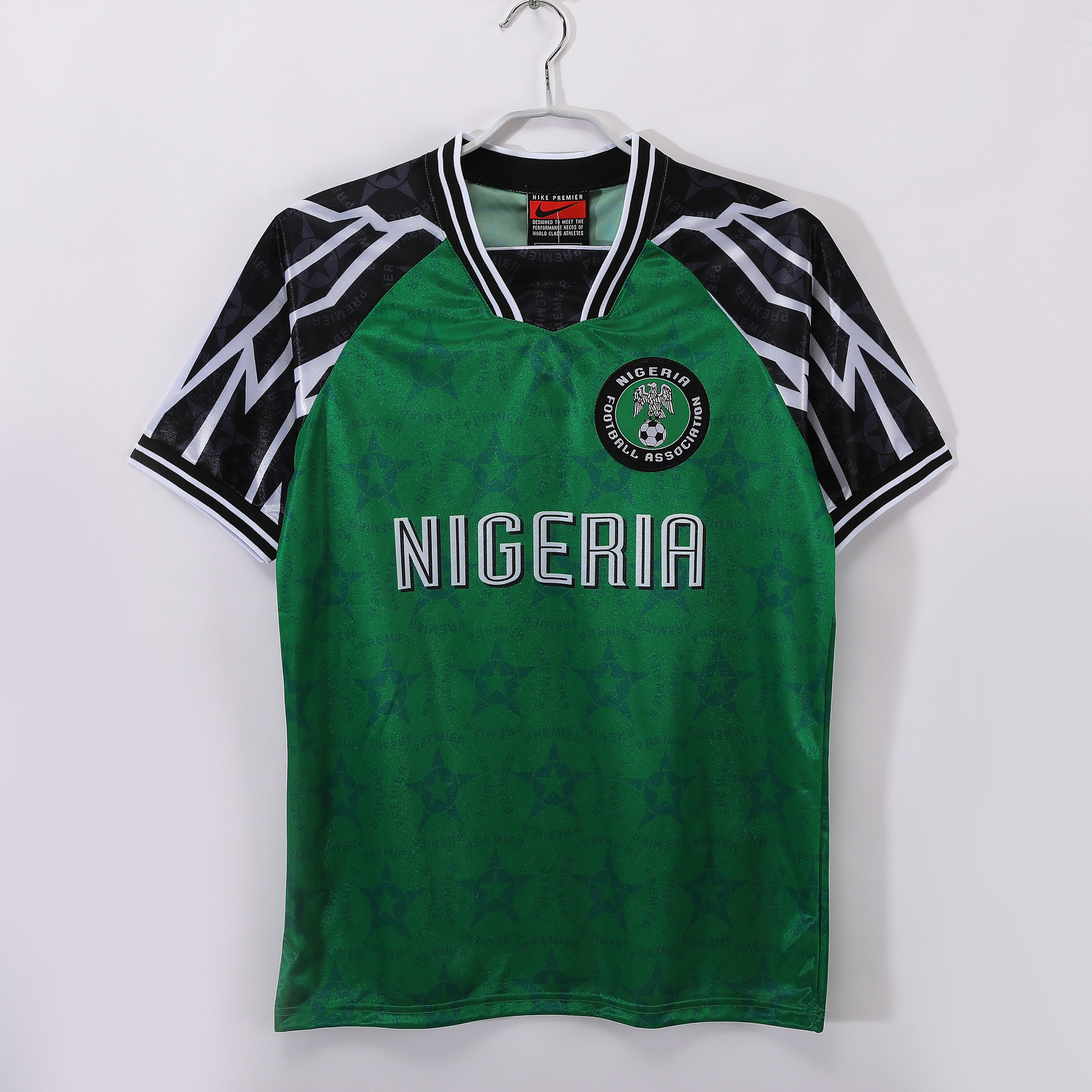 1995-96 Nigeria Home Retro Vintage Football Jersey - Nike Premier Super Eagles Edition