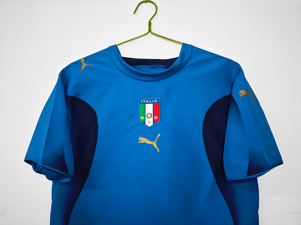 2006 Italy Home World Cup Retro Football Jersey