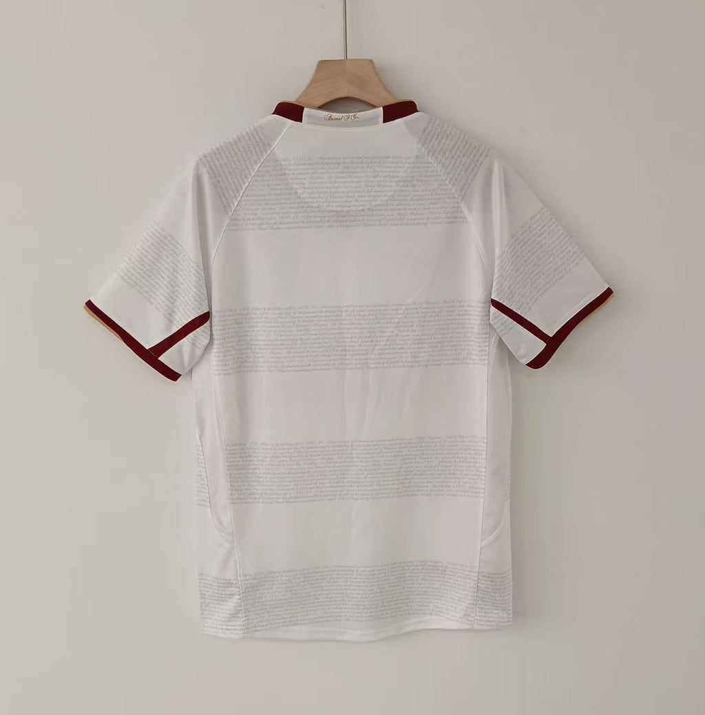 2007-08 Arsenal Away Retro Vintage Football Jersey - Nike Fly Emirates Redcurrant