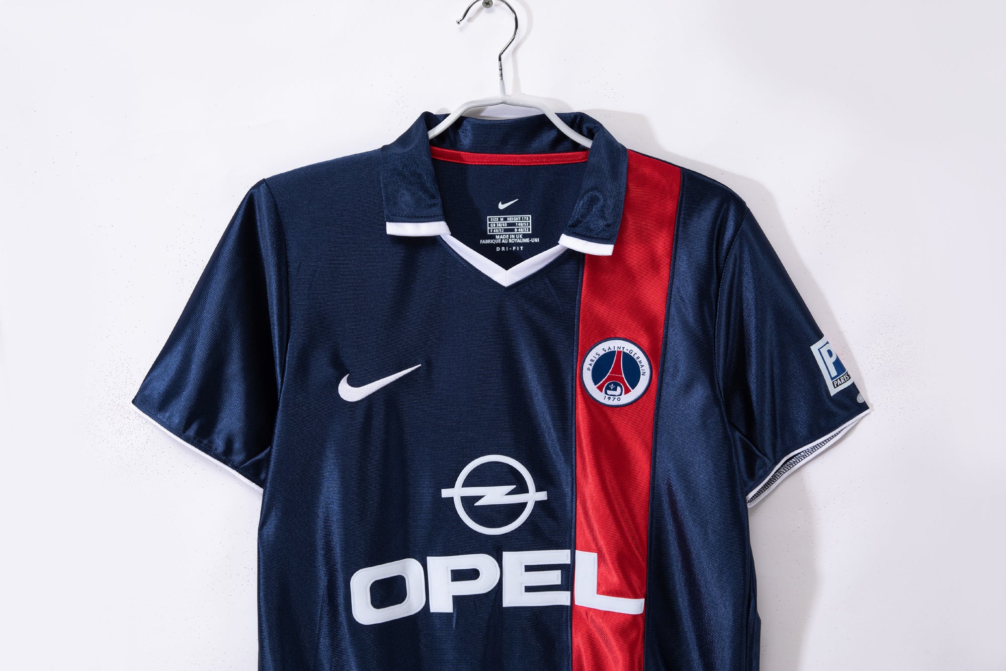 1998-99 Paris Saint-Germain PSG Home Retro Vintage Football Jersey - Nike Opel Era