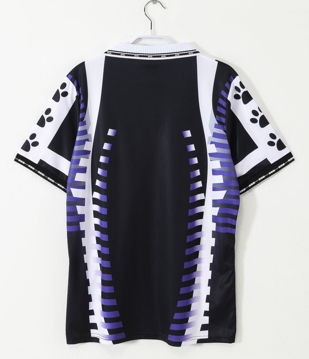 1996-97 Real Madrid Away: The Kelme "Paw Print" Icon