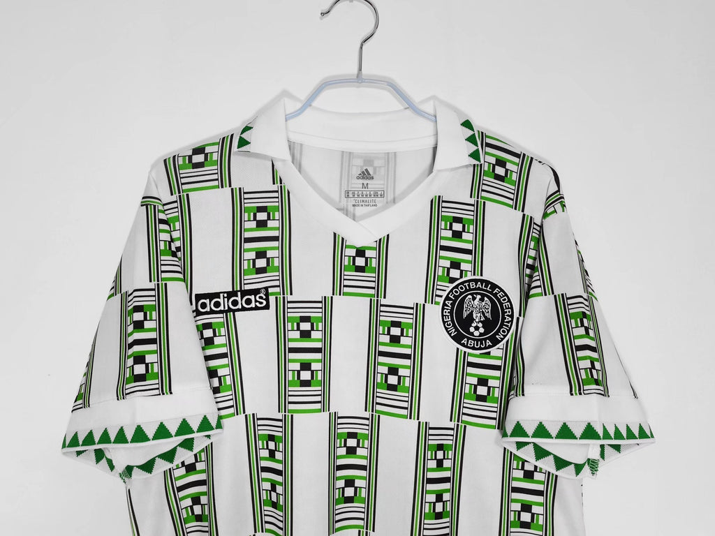 1994 Nigeria Home Retro Vintage Football Jersey - Adidas USA 94 World Cup Edition