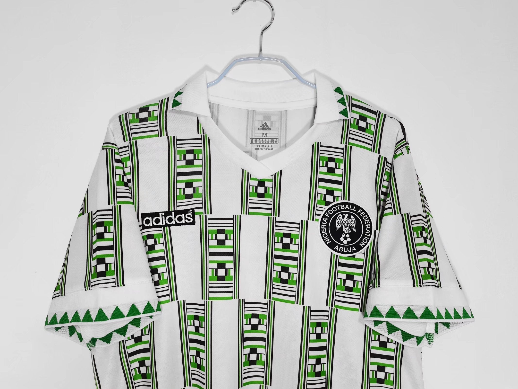 1994 Nigeria Home Retro Vintage Football Jersey - Adidas USA 94 World Cup Edition