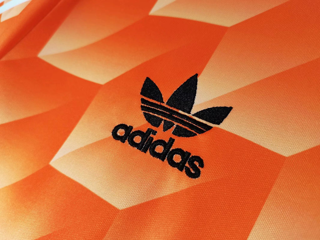 1988 Netherlands Home Retro Vintage Football Jersey - Adidas Euro 88 Champions Edition