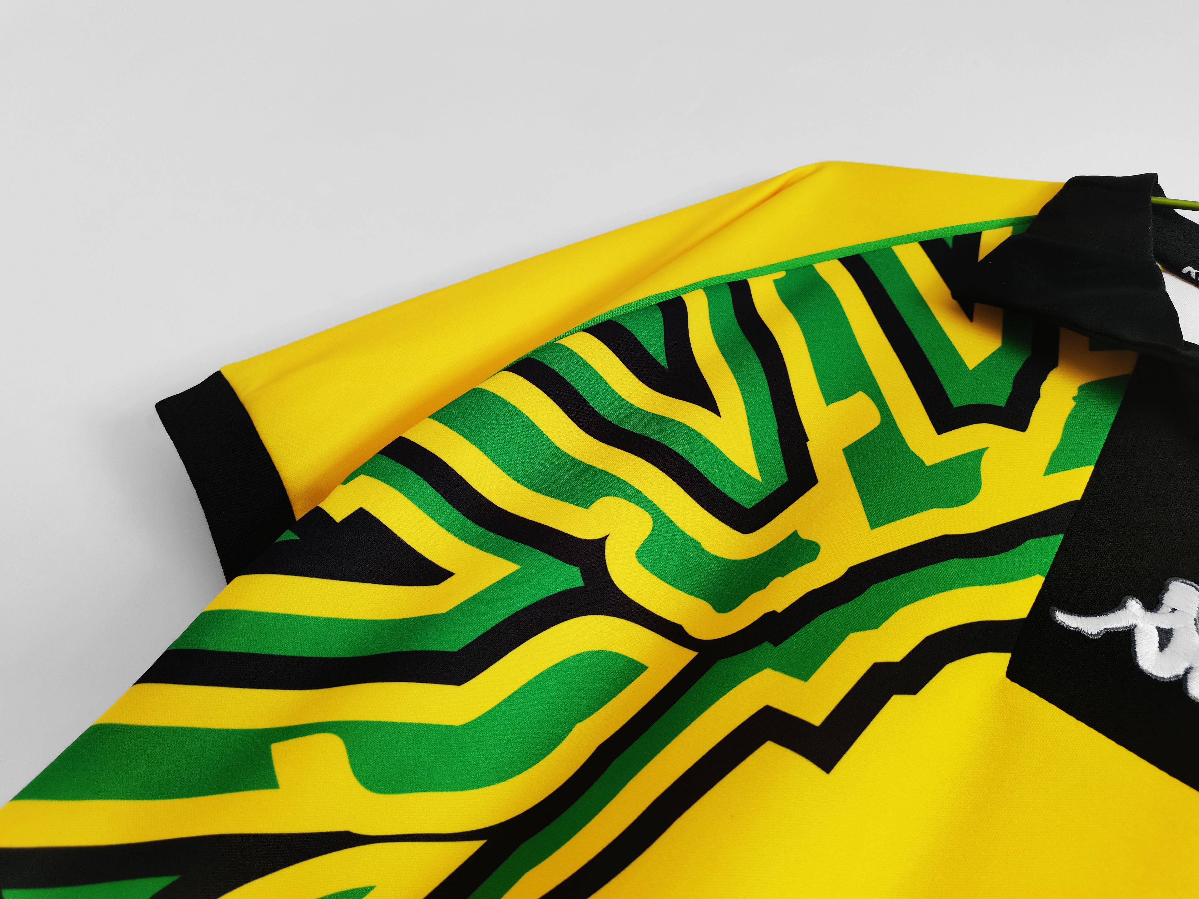 1998 Jamaica Home World Cup Retro Vintage Football Jersey - Kappa Reggae Boyz Edition