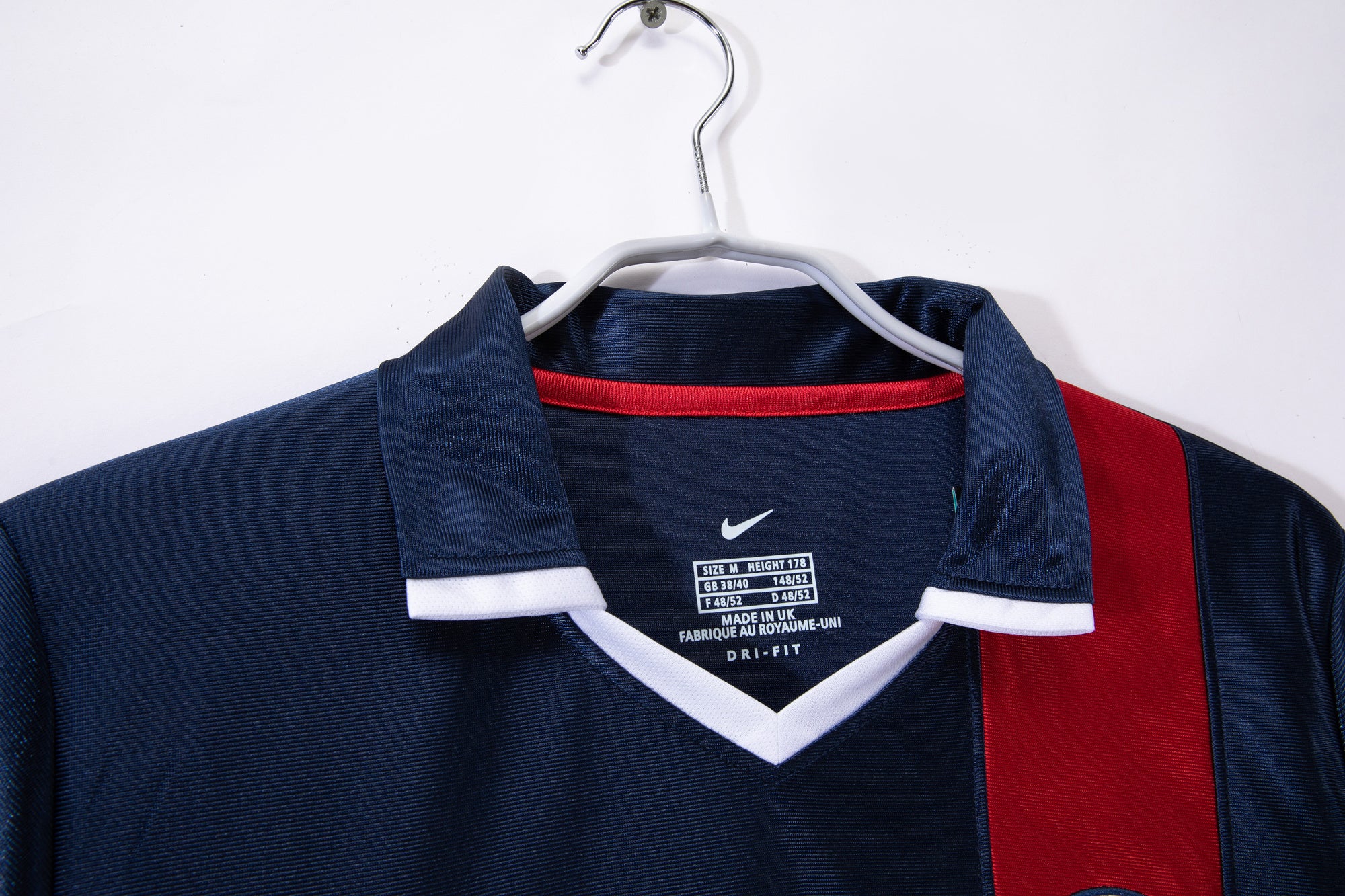 1998-99 Paris Saint-Germain PSG Home Retro Vintage Football Jersey - Nike Opel Era