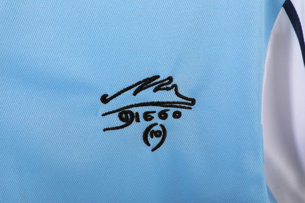 2001 Diego Maradona Testimonial Retro Vintage Football Jersey - Fila Argentina Tribute Edition