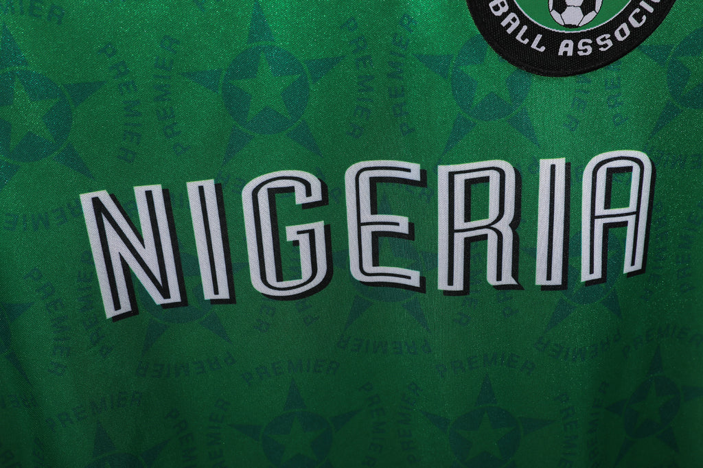 1995-96 Nigeria Home Retro Vintage Football Jersey - Nike Premier Super Eagles Edition
