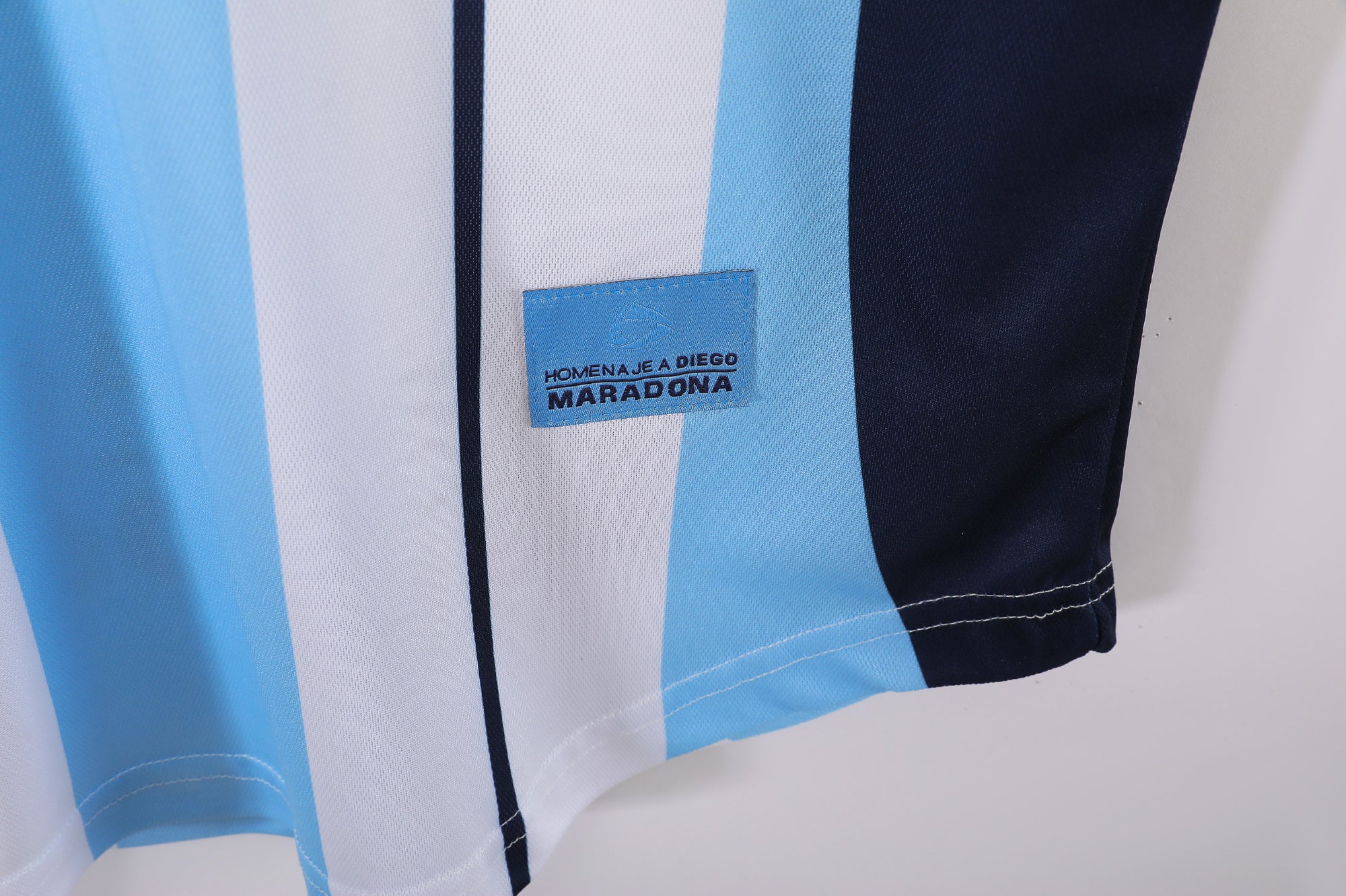 2001 Diego Maradona Testimonial Retro Vintage Football Jersey - Fila Argentina Tribute Edition