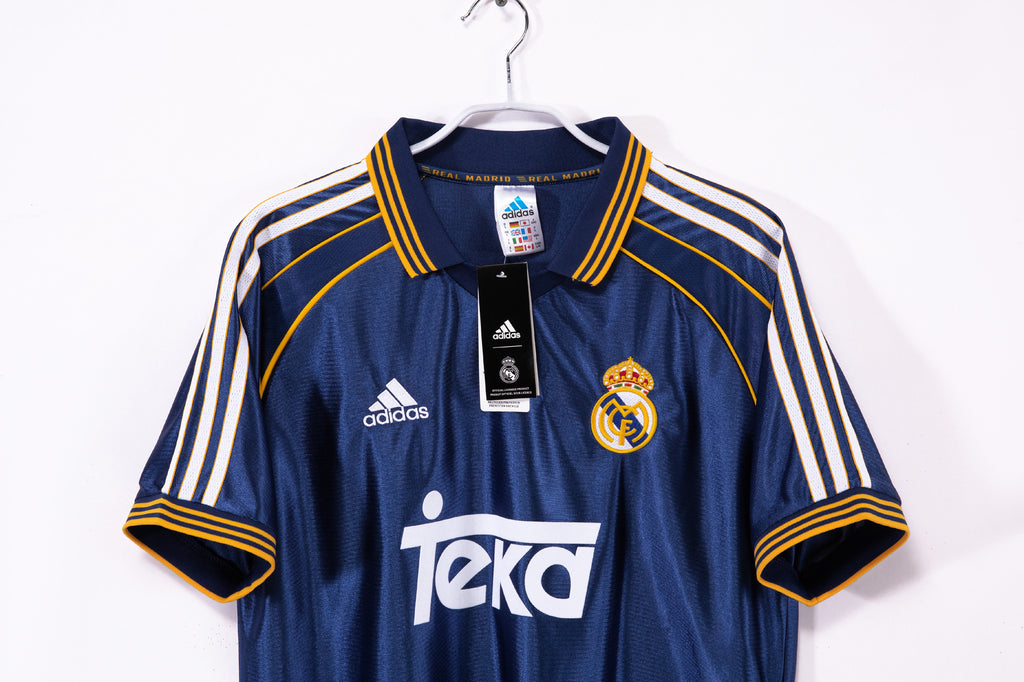 1999-01 Real Madrid Away Kit