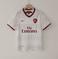 2007-08 Arsenal Away Retro Vintage Football Jersey - Nike Fly Emirates Redcurrant