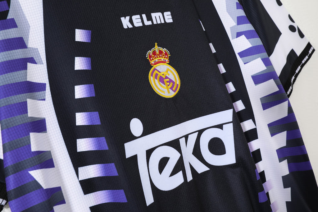 1996-97 Real Madrid Away: The Kelme "Paw Print" Icon