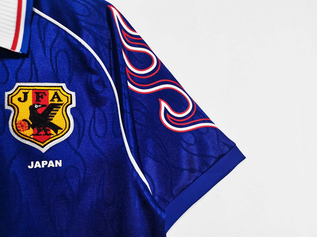 1998 Japan Home: The "Great Wave" Flame Icon