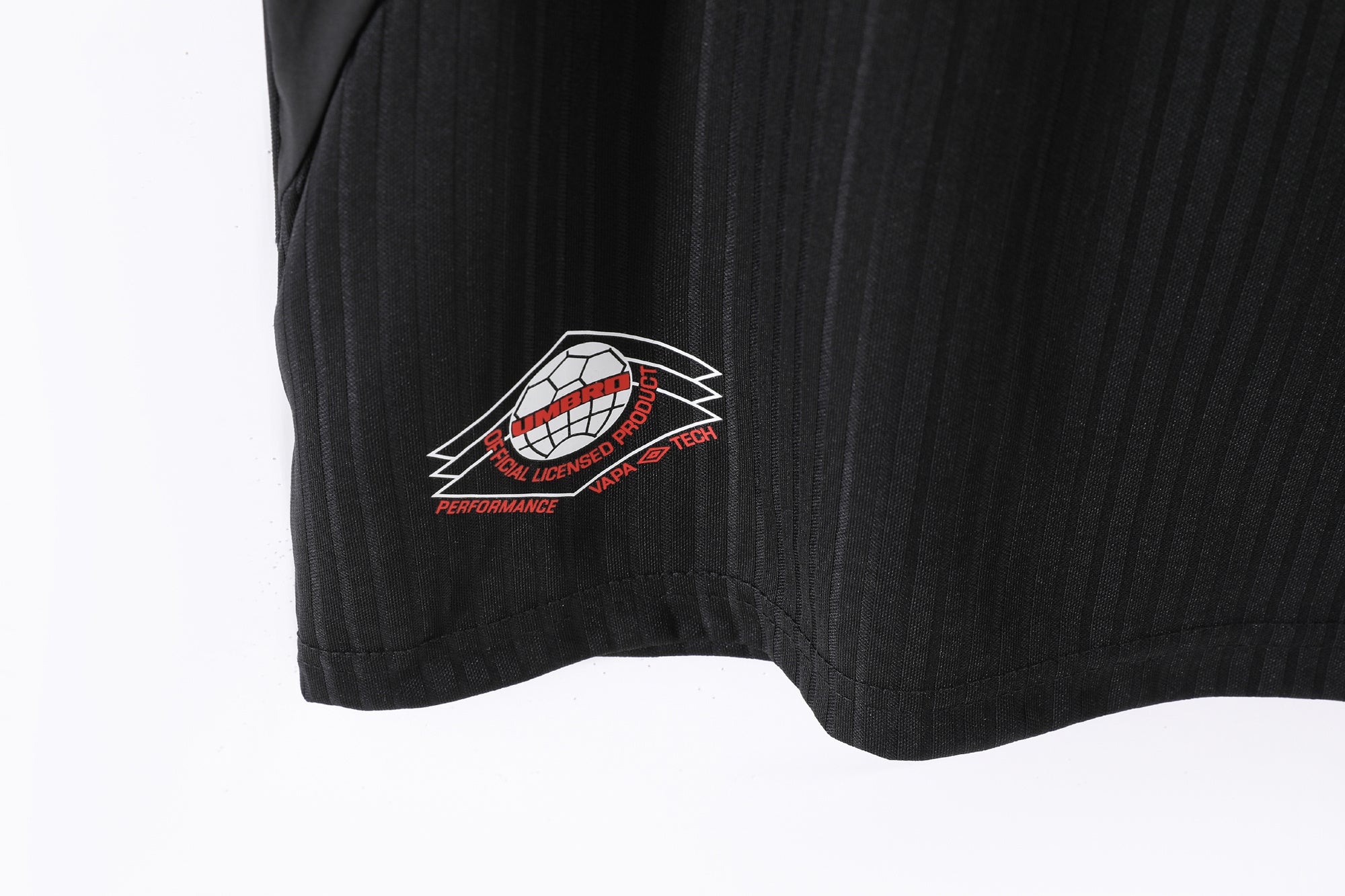 1998 England Away Retro Black & Red Football Jersey