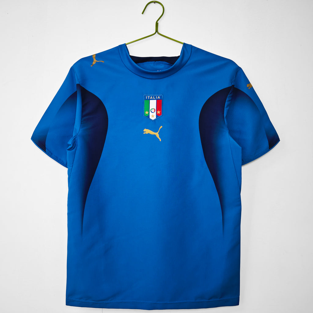2006 Italy Home World Cup Retro Football Jersey